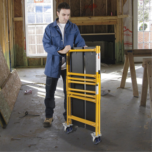 Ensemble de petit &eacute;chafaudage de base de 4' Jobsite Series, Cadre Acier, 41" p x 45-3/4" h Equipex