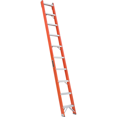 FH1000 Series Industrial Heavy-Duty Shelf Ladders, 10', Fibreglass, 300 lbs., CSA Grade 1A Equipex