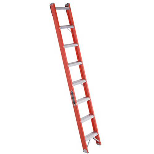 FH1000 Series Industrial Heavy-Duty Shelf Ladders, 8', Fibreglass, 300 lbs., CSA Grade 1A Equipex
