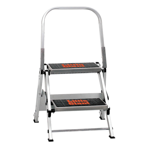 Safety Stepladder, 1.5', Aluminum, 300 lbs. Capacity, Type 1A Equipex