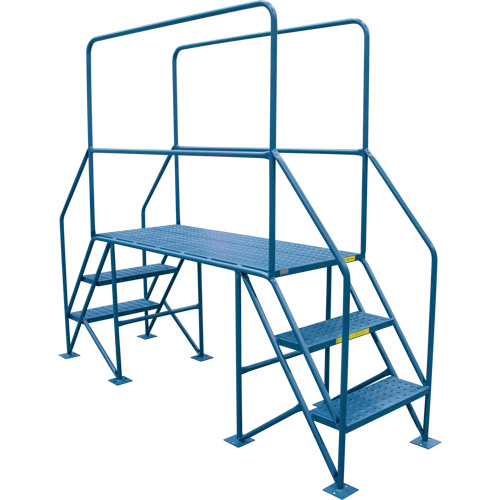 &eacute;chelles de liaison, 35-1/2" Port&eacute;e hors tout, 31-1/2" ha x 22" p, 22" Largeur de la marche Equipex