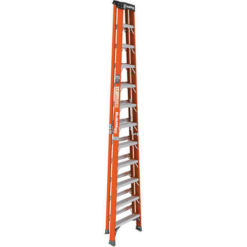 Step Ladder, 12', Fibreglass, 375 lbs. Capacity, Type 1AA Equipex