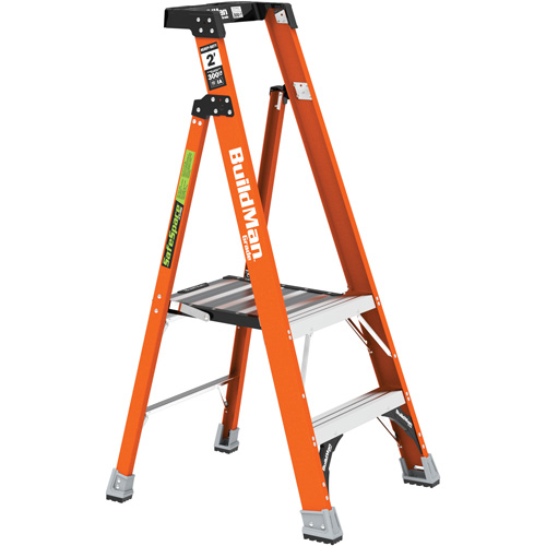 Escabeau avec plateforme Safespace, 2', Cap. De 300 lb Equipex