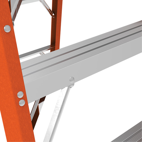 Safespace Platform Step Ladder, 4', 300 lbs. Cap. Equipex