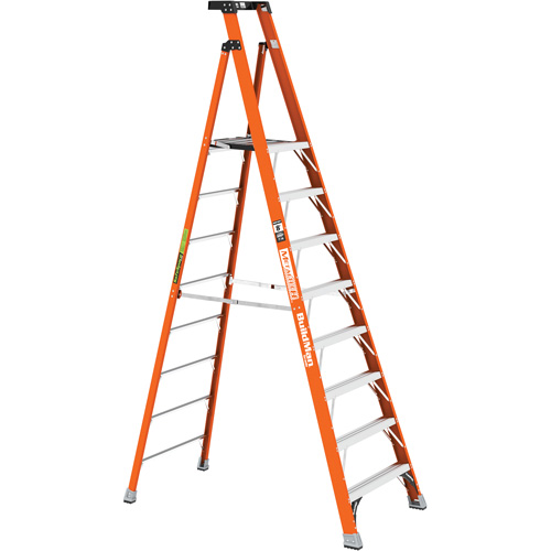 Escabeau avec plateforme Safespace, 8', Cap. De 300 lb Equipex