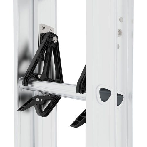 Jobsite Series Extension Ladder, 200 lbs. Cap., 16' H, Grade 3 Equipex