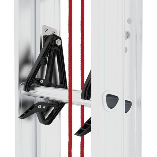 Jobsite Series Extension Ladder, 200 lbs. Cap., 24' H, Grade 3 Equipex