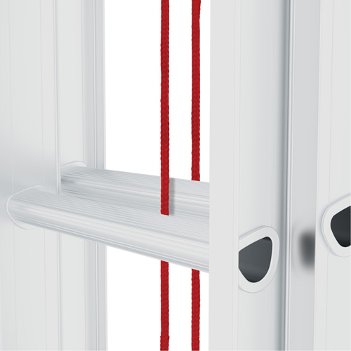Jobsite Series Extension Ladder, 200 lbs. Cap., 24' H, Grade 3 Equipex