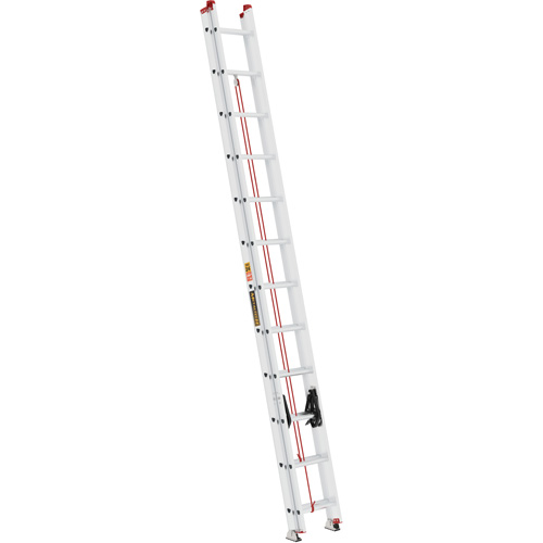 Jobsite Series Extension Ladder, 200 lbs. Cap., 24' H, Grade 3 Equipex
