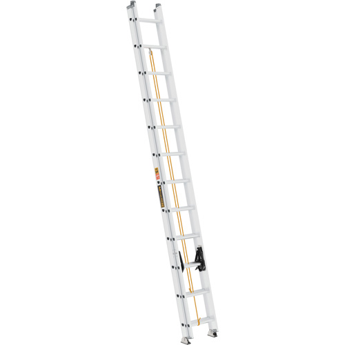 Jobsite Series Extension Ladder, 225 lbs. Cap., 24' H, Grade 2 Equipex