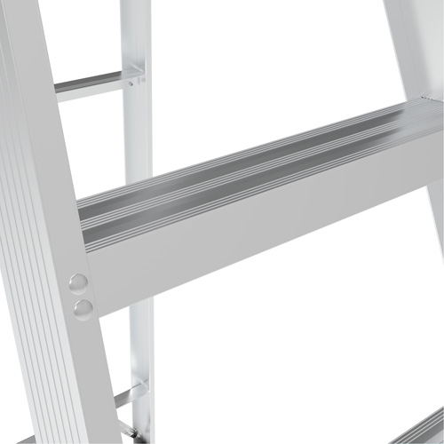 Escabeau avec plateau &agrave; peinture, 4', Aluminium, Capacit&eacute; 200 lb, Type 3 Equipex