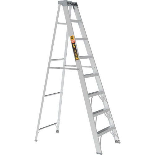 Step Ladder, 8', Aluminum, 225 lbs. Capacity, Type 2 Equipex
