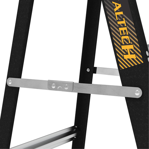 Step Ladder with Paint Tray, 8', Fibreglass, 250 lbs. Capacity, Type 1 Equipex