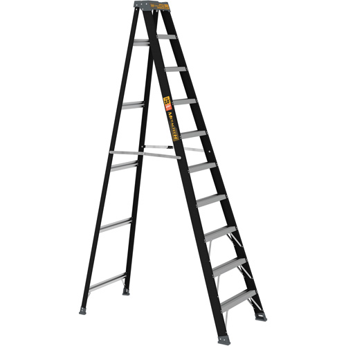 Step Ladder, 10', Fibreglass, 250 lbs. Capacity, Type 1 Equipex