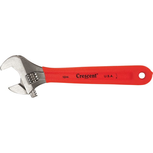 Crescent Adjustable Wrenches, 4" L, 1/2" Max Width, Chrome Equipex
