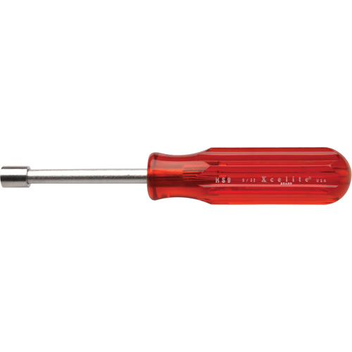 Hollow Shaft Nut Driver - Imperial, 9/32" Drive, 7-1/4" L Equipex