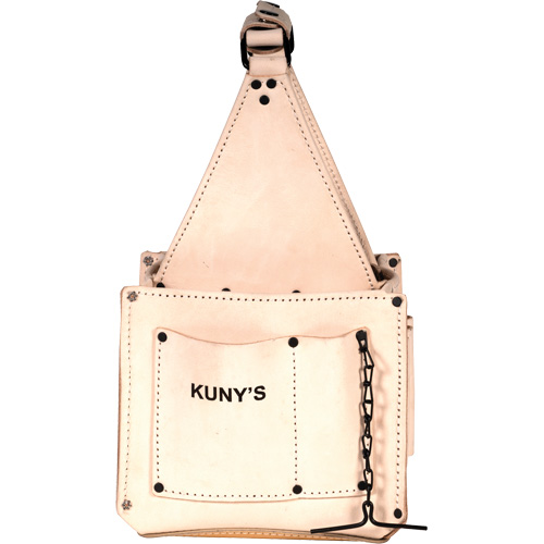 Electrical & Maintenance Tool Pouches, Leather, 17 Pockets, Beige Equipex