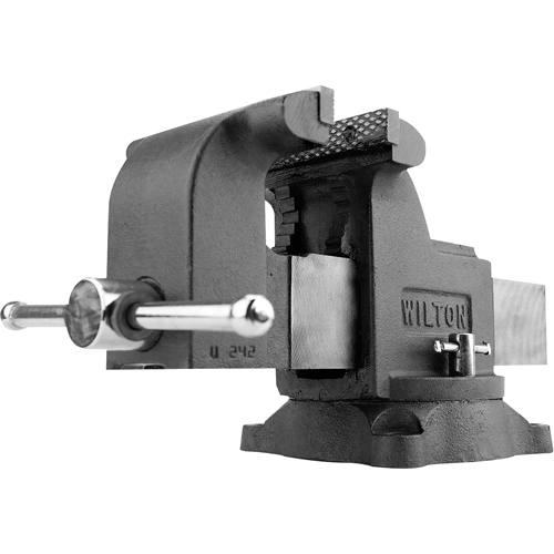 &eacute;taux d'atelier, Largeur des m&acirc;choires 4", Profondeur de la gorge 2-3/4" Equipex