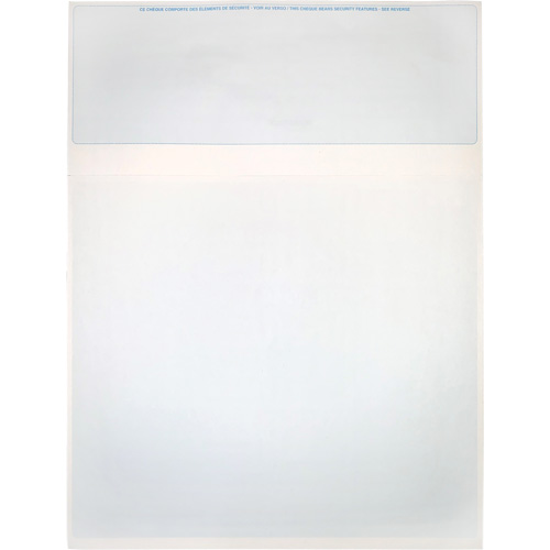 Papier &agrave; ch&egrave;que Equipex