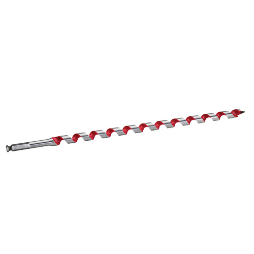 Ship Auger Drill Bit, 3/4" Diameter, 15" Flute, 7/16" Hex Shank Equipex
