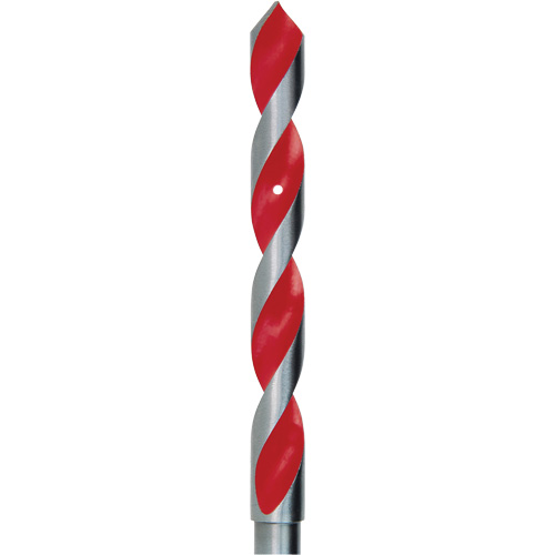 Foret d'installation de c&acirc;bles pour petits appareils, 1/4", Acier rapide, Cannelure 4" Equipex