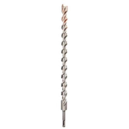 Foret &agrave; 2 cannelures pour perceuse &agrave; percussion M/2, 1", Tige SDS-Plus, Carbure Equipex