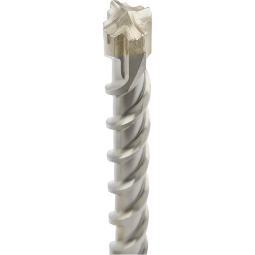 MX4 4-Cutter SDS-Plus Rotary Hammer Drill Bit, 1", SDS-Plus Shank, Carbide Equipex