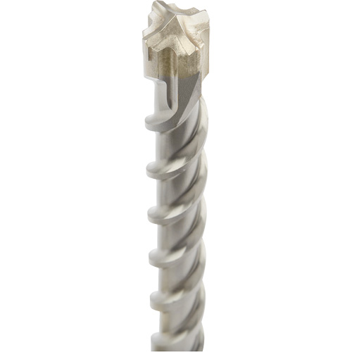 MX4 4-Cutter SDS-Plus Rotary Hammer Drill Bit, 1-1/8", SDS-Plus Shank, Carbide Equipex