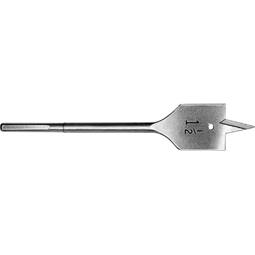 M&egrave;che plate, Diam&egrave;tre de 1/4", Tige 1/4" hex, Longeur de 6-1/8" Equipex