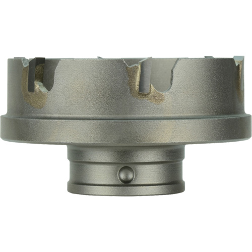 Scie-cloche &agrave; changement rapide pour la t&ocirc;le, 1-3/4", Profondeur de la coupe 3/16", Carbure Equipex