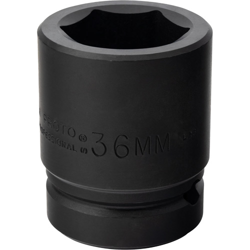 Socket, Impact, 36 mm, 1" Drive, 6 Points Equipex