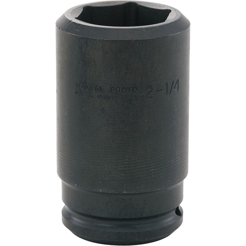 Douille, Chocs, 2-1/4", Prise 1-1/2", 6 pans, Profond Equipex