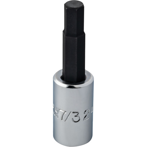 Douille, Hexagonale, 1/4" x 1-7/8" lo, Prise 1/4" Equipex
