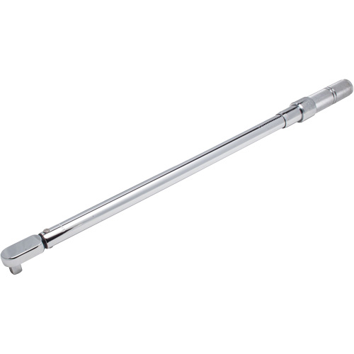 Fixed Head Micrometer Torque Wrench, Click, 1/2" Square Drive, 50-250 ft-lbs. Equipex