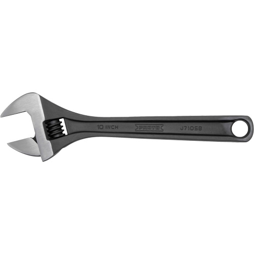Cl&eacute; &agrave; molette, 10" lo, Oxyde noir Equipex