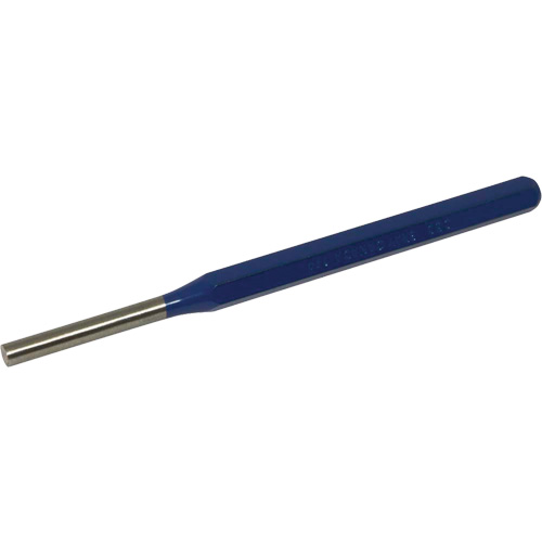Pin Punch, 1/4" Dia. x 6-1/4" L Equipex