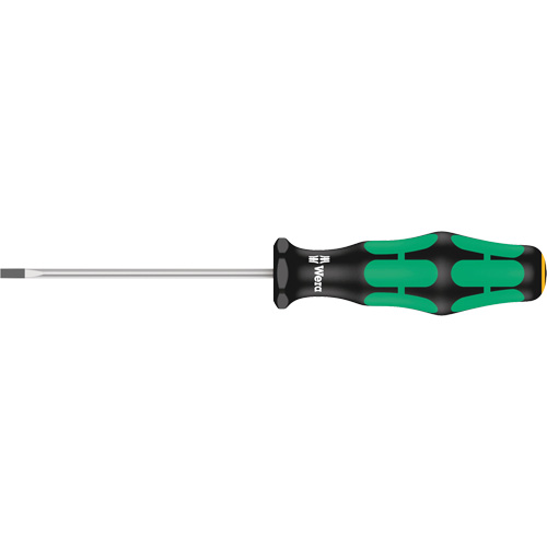 Tournevis pour vis &agrave; fente, Tige de 3/32", Ronde, 5-11/16" lo, Prise en Plastique Equipex