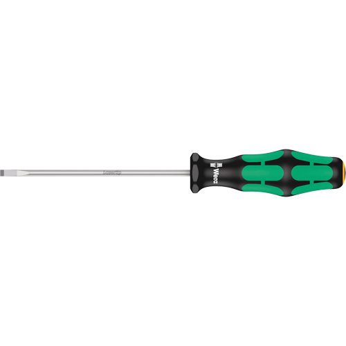 Tournevis pour vis &agrave; fente, Tige de 3,5 mm, Ronde, 7-1/8" lo, Prise en Plastique Equipex
