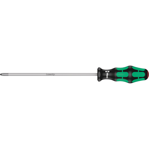 Phillips Screwdriver, #2, 12" L, Plastic Handle Equipex