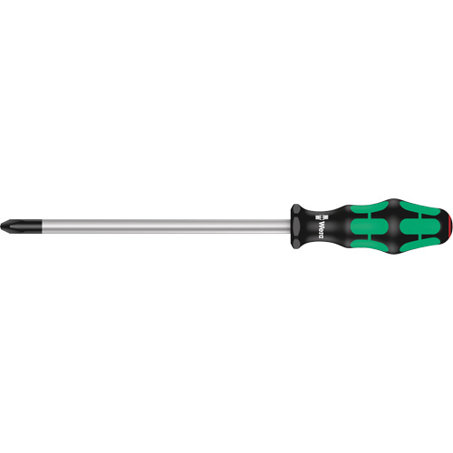 Tournevis Phillips, Tige de #4, Ronde, 12-3/16" lo, Prise en Plastique Equipex