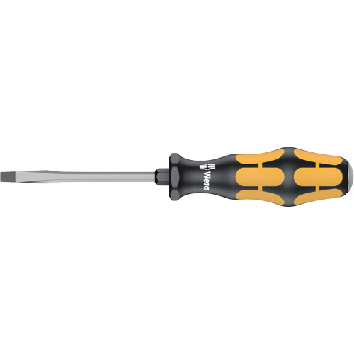 Slotted Demolition Screwdriver, 3/16", 7-3/8" L, Plastic Handle Equipex