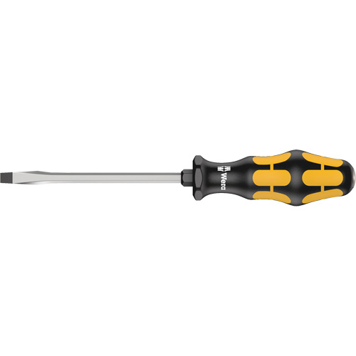 Slotted Demolition Screwdriver, 3/8", 11-3/16" L, Plastic Handle Equipex