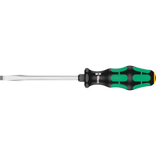Slotted Screwdriver, 1.2 mm, 5-1/8" L, Plastic Handle Equipex