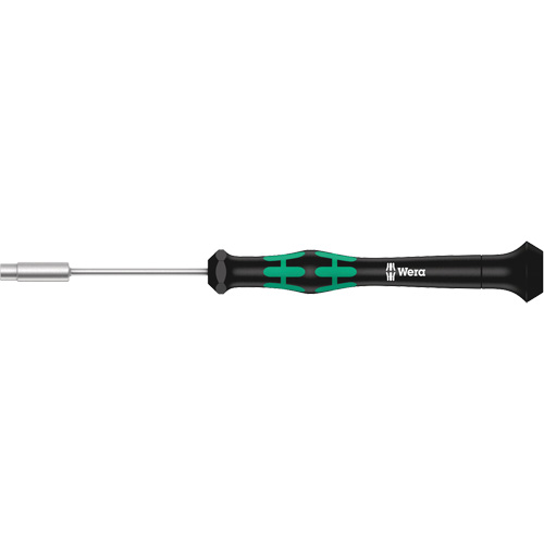 Micro Socket Screwdriver, 9/64" Drive, 6-3/16" L, Non Magnetic Equipex
