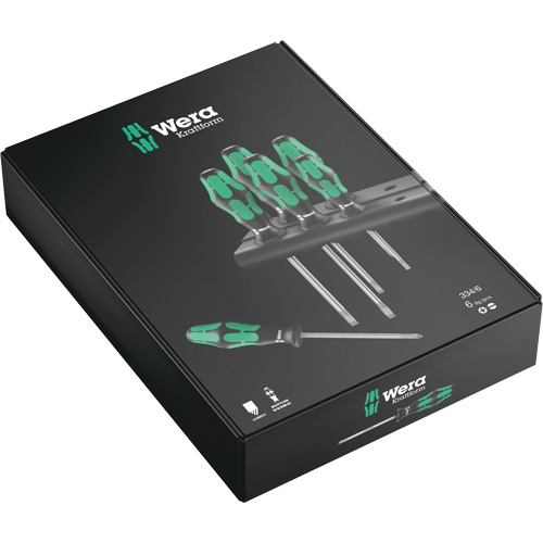 Slotted Phillips Screwdriver Set, 6 Pcs. Equipex
