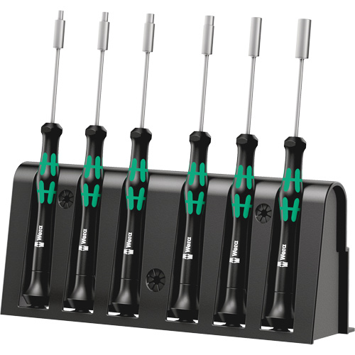 Micro Series Nut Driver Set, 6, Non Magnetic, Metric Equipex