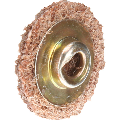 Disque de conditionnement de surface &agrave; remplacement rapide Standard Abrasives, 1" dia., Grain Cors&eacute;, Oxyde d'aluminium Equipex