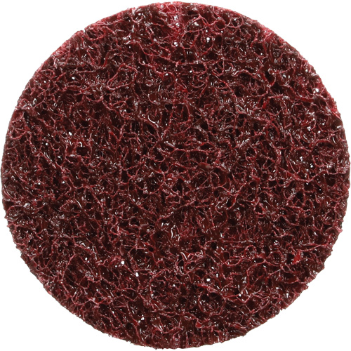 Disque de conditionnement de surface &agrave; remplacement rapide Standard Abrasives, 2" dia., Grain Moyen, Oxyde d'aluminium Equipex