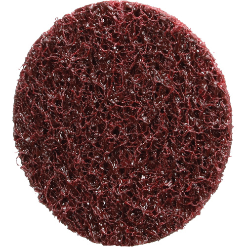 Disque de conditionnement de surface &agrave; remplacement rapide Standard Abrasives, 2" dia., Grain Moyen, Oxyde d'aluminium Equipex