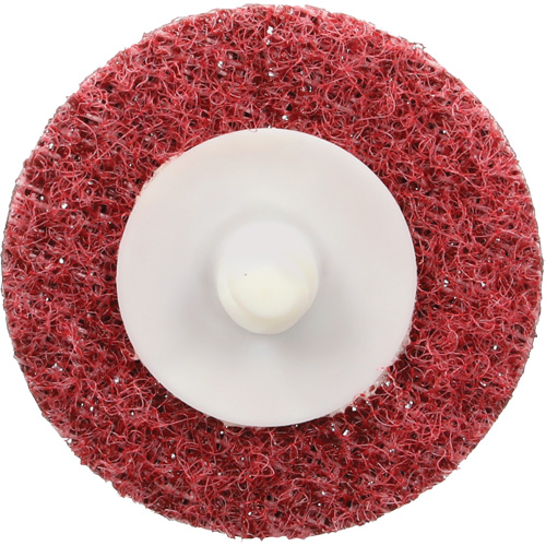 Disque de conditionnement de surface &agrave; remplacement rapide Standard Abrasives, 2" dia., Grain Moyen, Oxyde d'aluminium Equipex